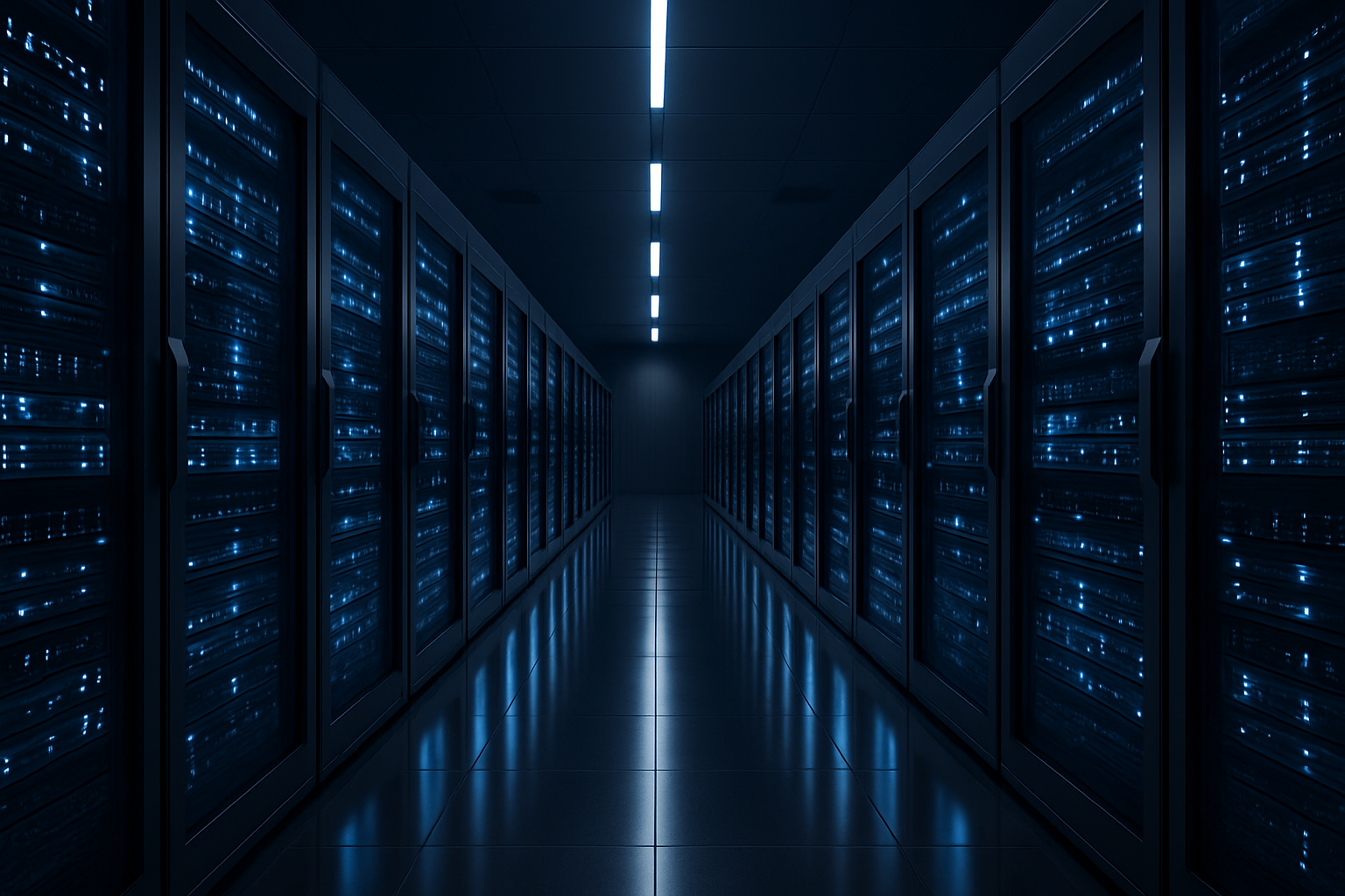 Digitale Infrastruktur Illustration